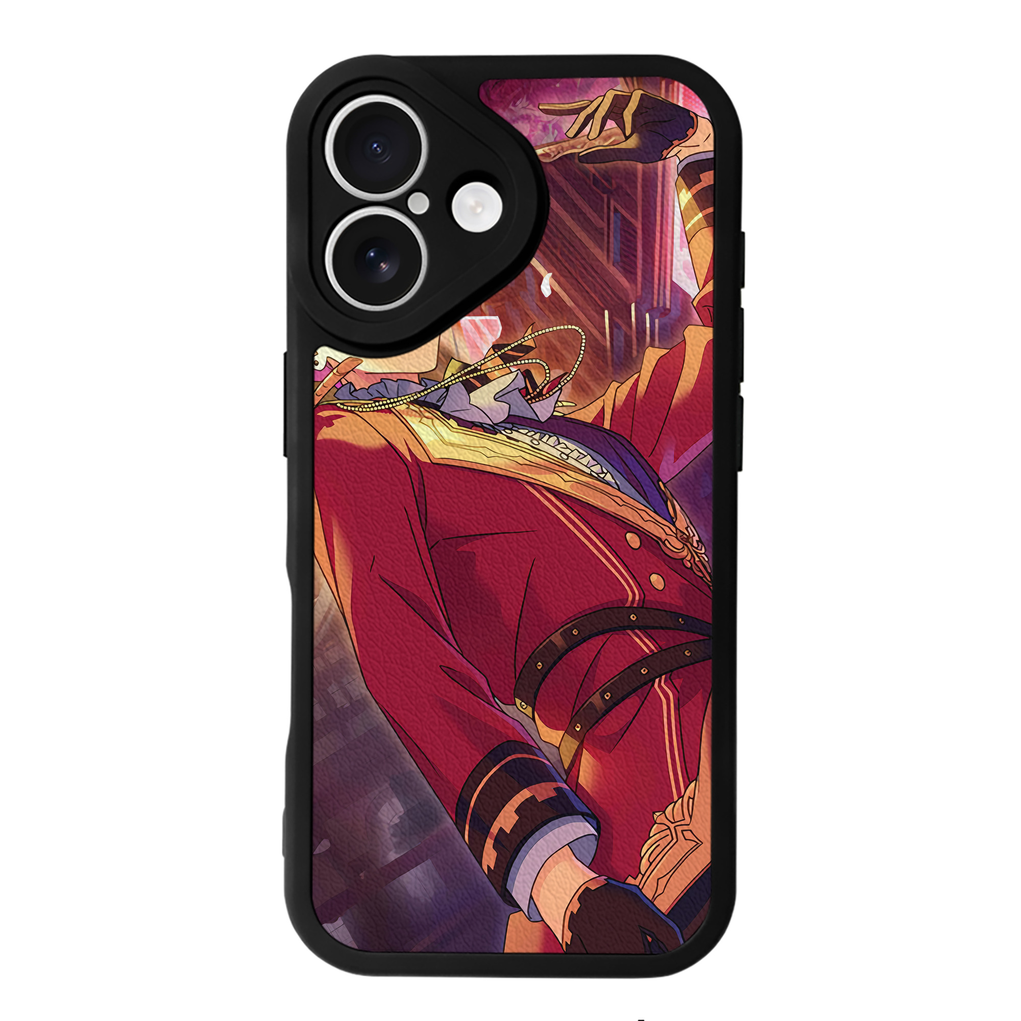 （画像用） あんさんぶるスターズ! Ensemble Stars 【iPhone 16シリーズ対応】シリコンスマホケース（レザー調） 材質：シリコン
